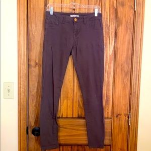 Dark grey skinny jeans